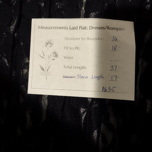 MSK Women's Blue Lace Over piece Size 10 (L) - Picture 9 of 9